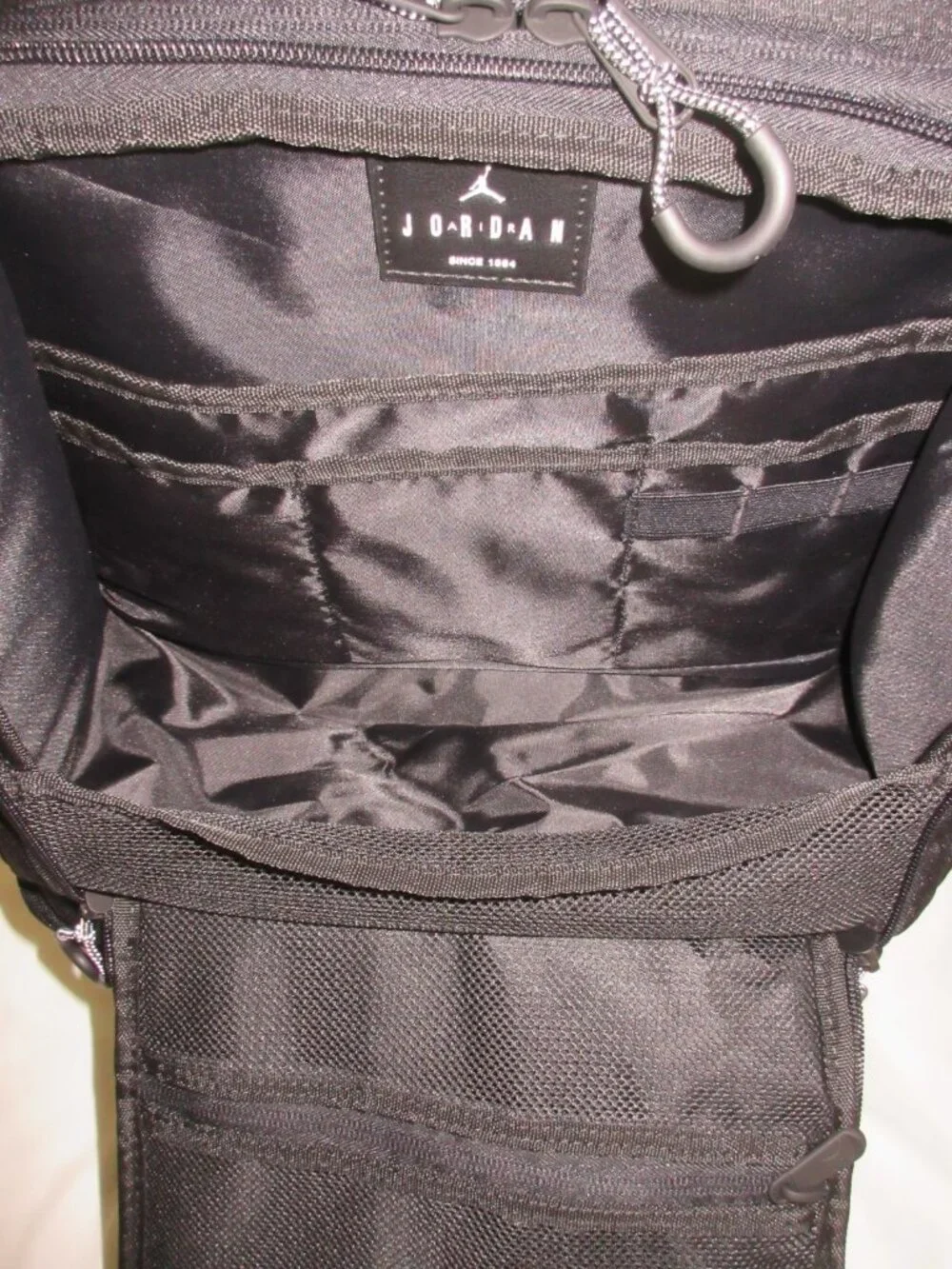 Nike Air Jordan Collectors Backpack Travel Bag Laptop Case Black MA0944-023 NWT